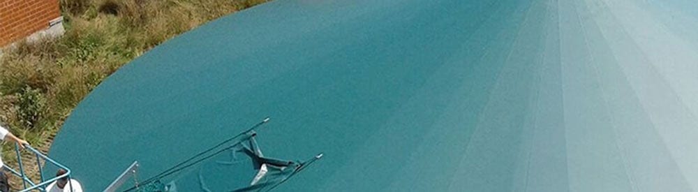 Installation of a water silo