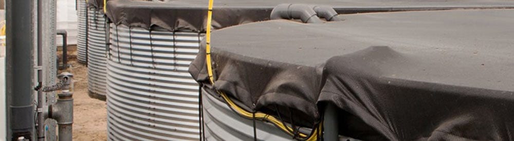 Interior of a Genap water tank